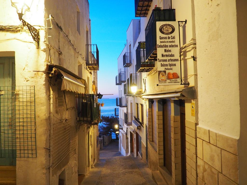 Dios Esta Bien Otel Peñíscola Dış mekan fotoğraf